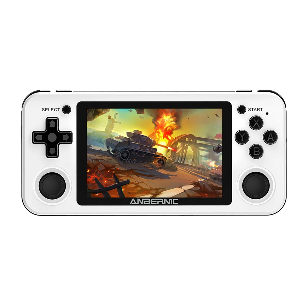 

RG351P Handheld Game Console 3.5 inch Screen Dual Motor 64GB Pocket Game Player Portable Handheld Retro Game Consoles