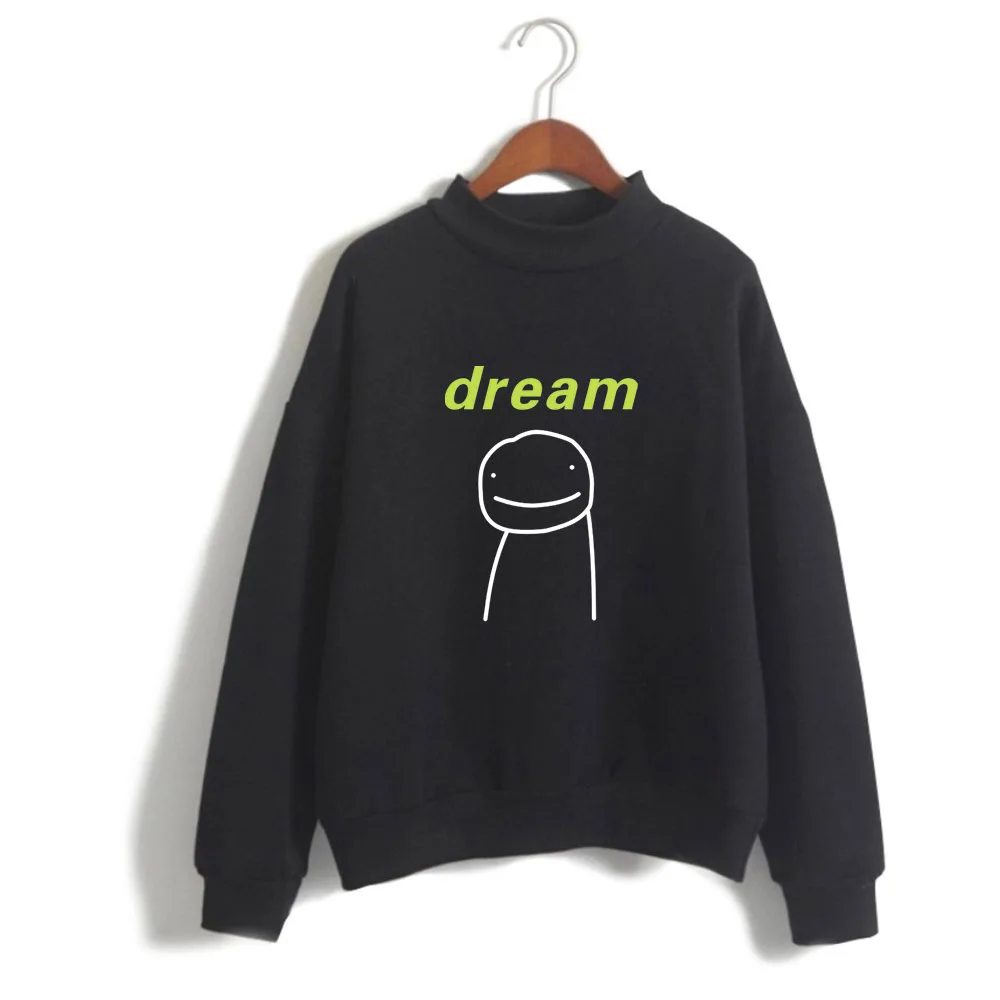 

Fashion Dream Smp Hoodie Dreamwastaken Turtleneck Sweatshirt 2021 Dream Smp Merch Hoodies Male Poleron Hombre Pullover Clothes
