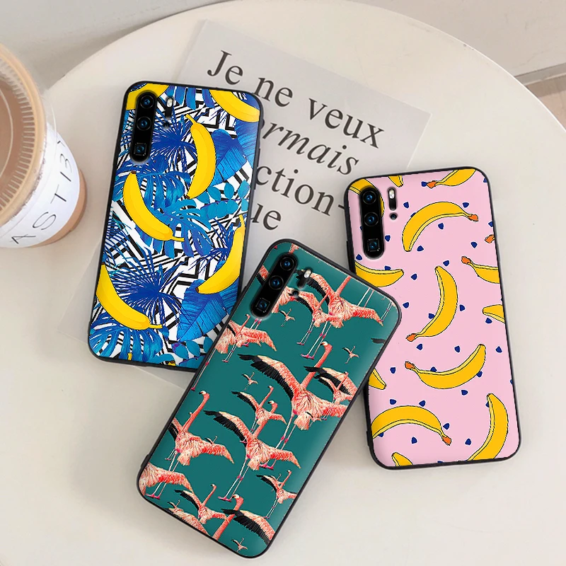 Фламинго банан Ананас Фрукты чехлы для huawei Note 10 View 20 7A 3GB Pro Honor 7X8X9X8 9 Lite чехол
