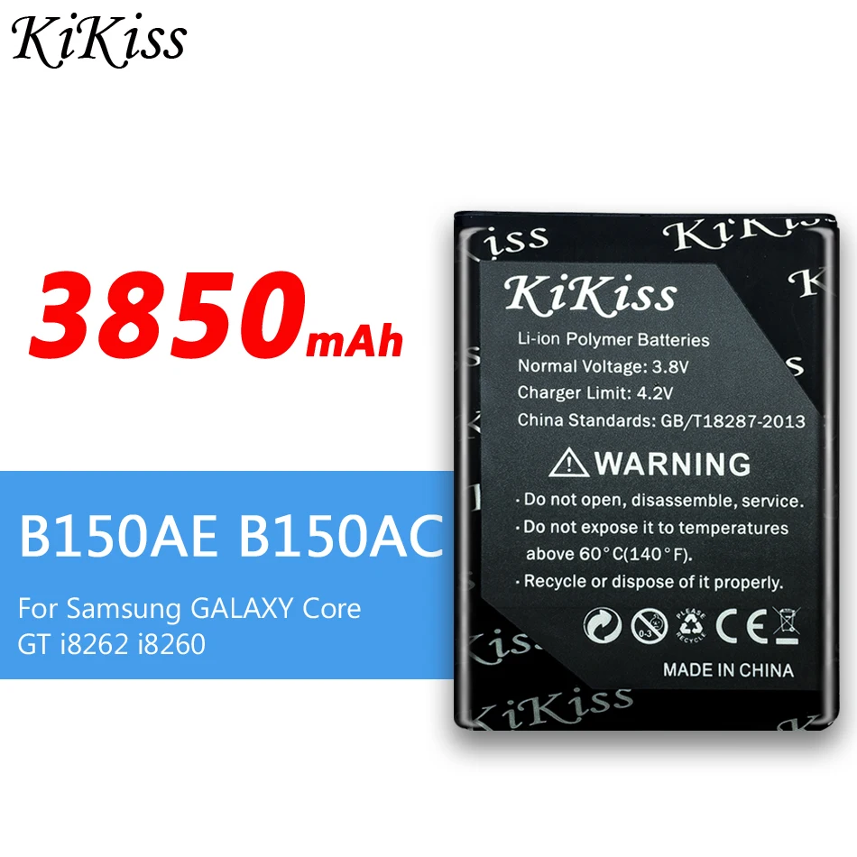 Аккумулятор B150AE EB535163LU для Samsung Galaxy Core Grand GT i9082 i9060 i8260 i8262 Express 3 J1 2016 J120 J100M |