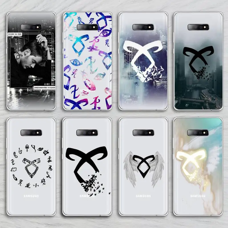 

Series Shadowhunters TV Phone Case Transparent for Samsung A71 S9 10 20 HUAWEI p30 40 honor 10i 8x xiaomi note 8 Pro 10t 11