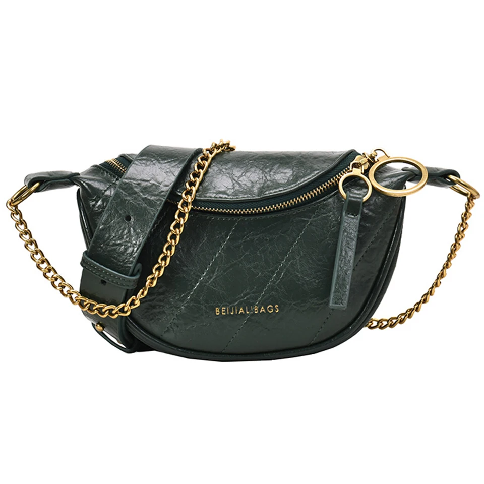 Сумка мессенджер Oswego Женская из искусственной кожи с цепочкой 2019|Сумки ручками| |