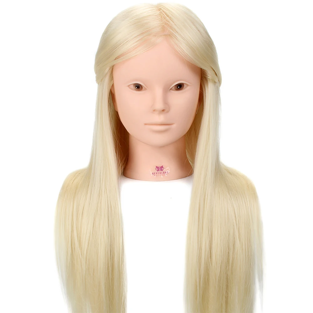 26 дюймов учебная голова для волос Плетение модельная прическа кукла со столом