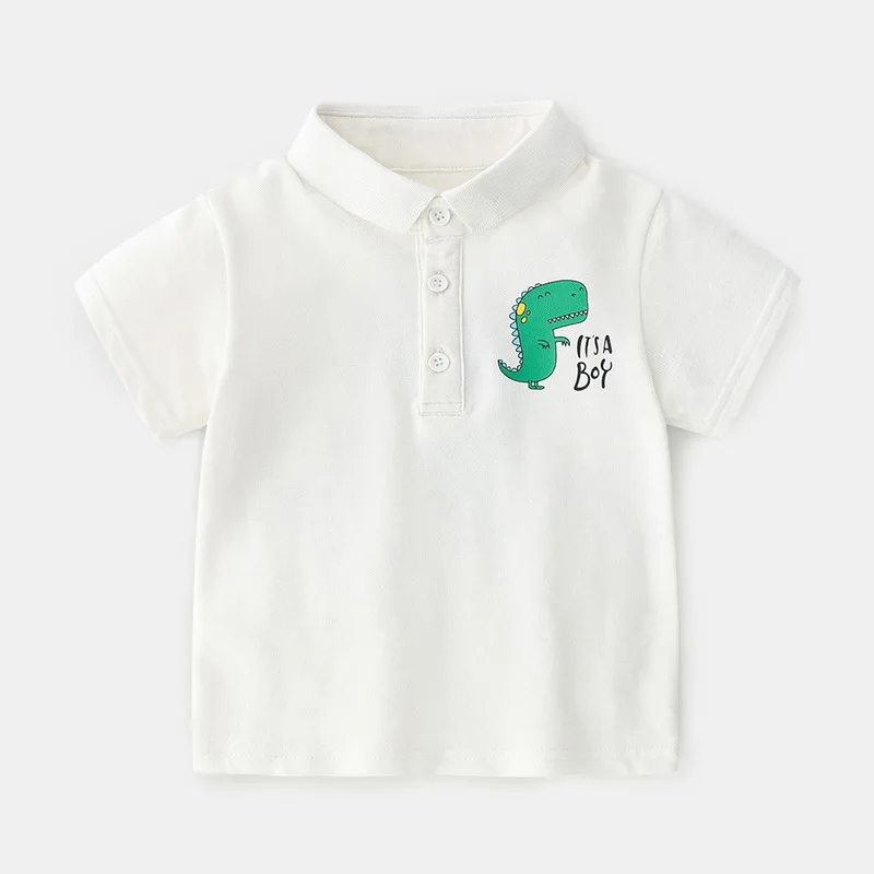 2020 летние футболки и поло для мальчиков с коротким рукавом рубашки мультфильм