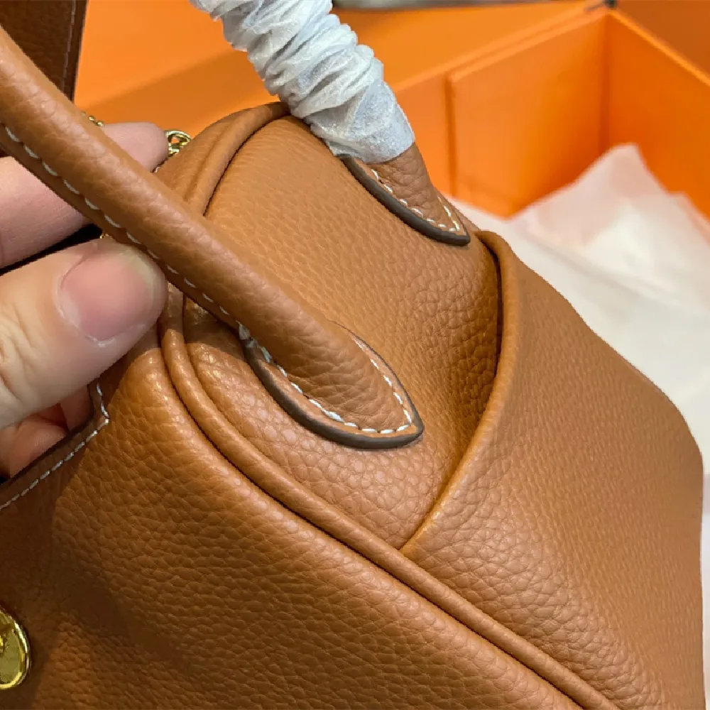 

2021 new high-quality lychee pattern leather doctor bag