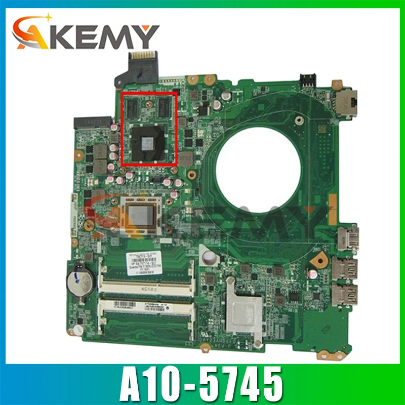 

Материнская плата AKemy для ноутбука HP Pavilion 15-P Series AM5745 216-0858020, 766715-001 766715-501, DAY23AMB6C0