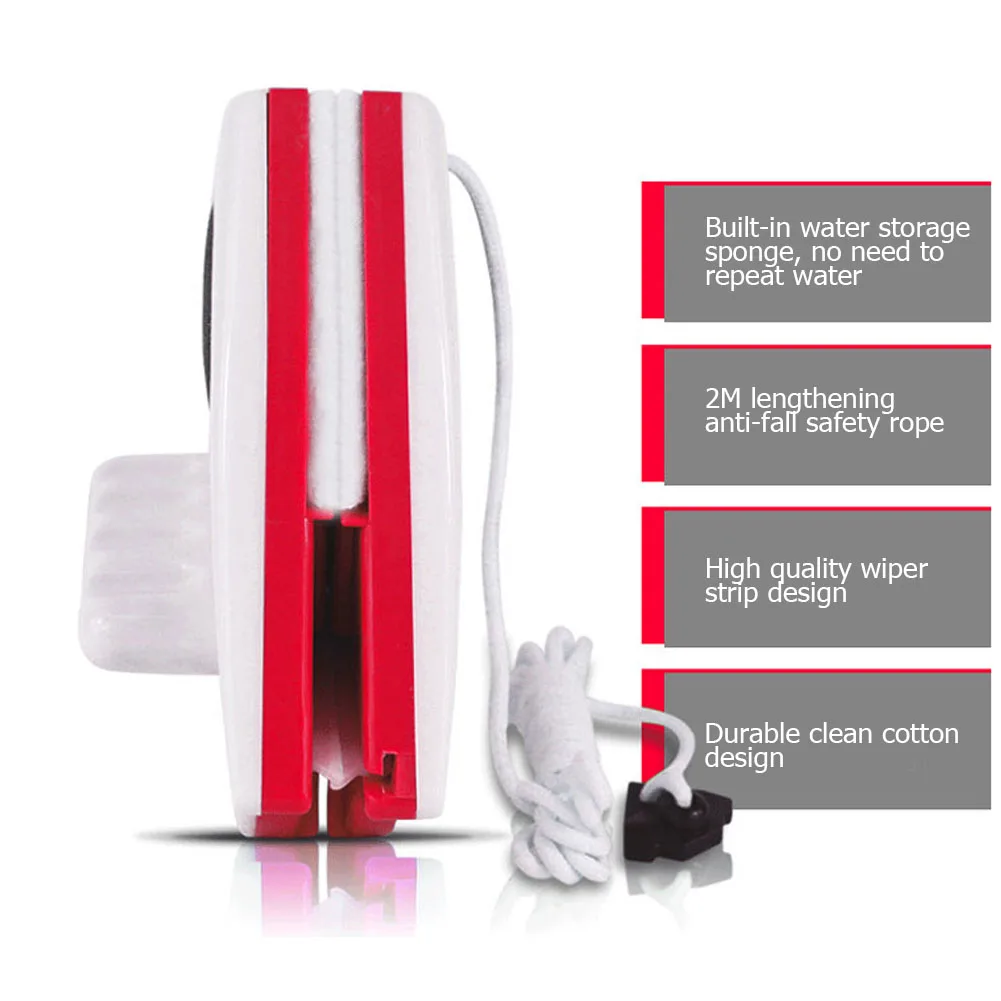 Домашняя двухсторонняя Магнитная щетка для чистки окон 3 30 мм стекла инструмент