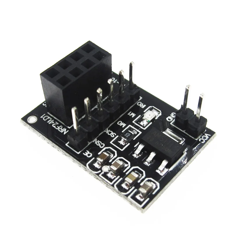 Для Arduino NRF24L01 + 2 4 ГГц Беспроводная радиочастотная фотомодульная плата diy electronics |