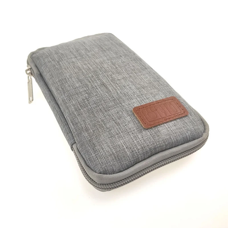 Мягкий органайзер для хранения защитный чехол переноски игр HDD наушники MP3 MP4