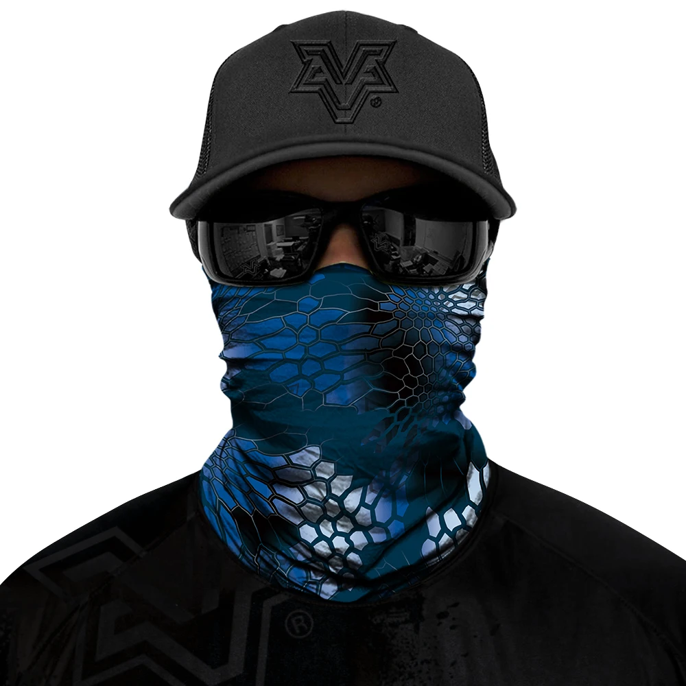 

3D Balaclava Python Scarf Motorcycle Riding Warmer Neck Gaiter Motocross Motorbike Bandanas Half Face Cover Scarves Mask New