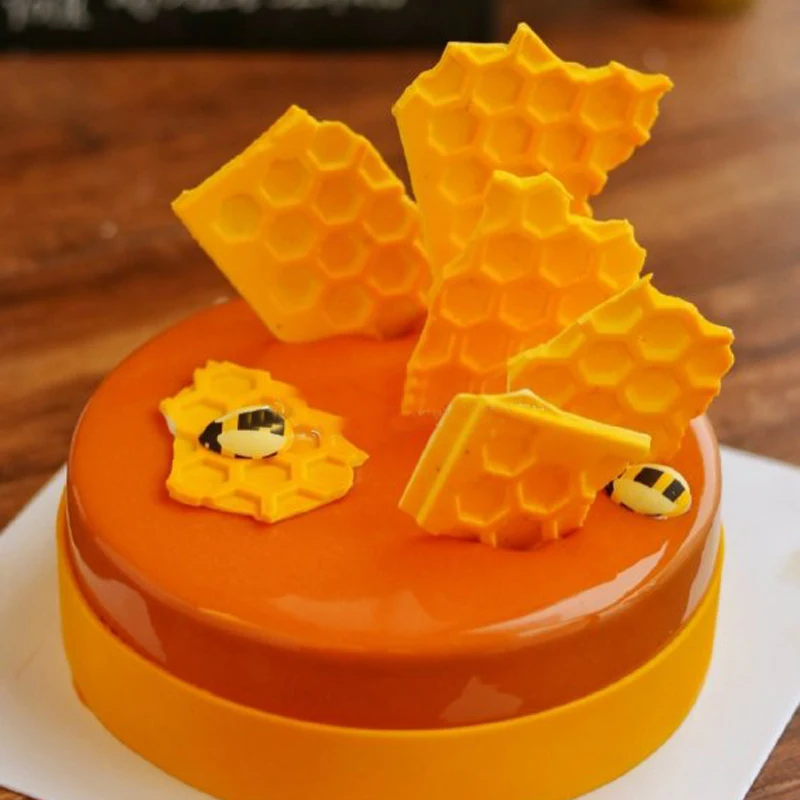 Силиконовая антипригарная форма Sugarcraft в виде сот для помадки инструменты