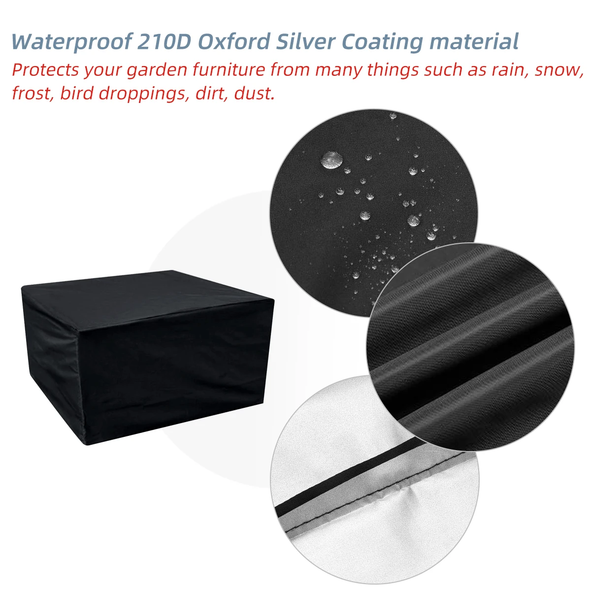 Открытый 5 размеров мебель диван крышка водонепроницаемый пыленепроницаемый