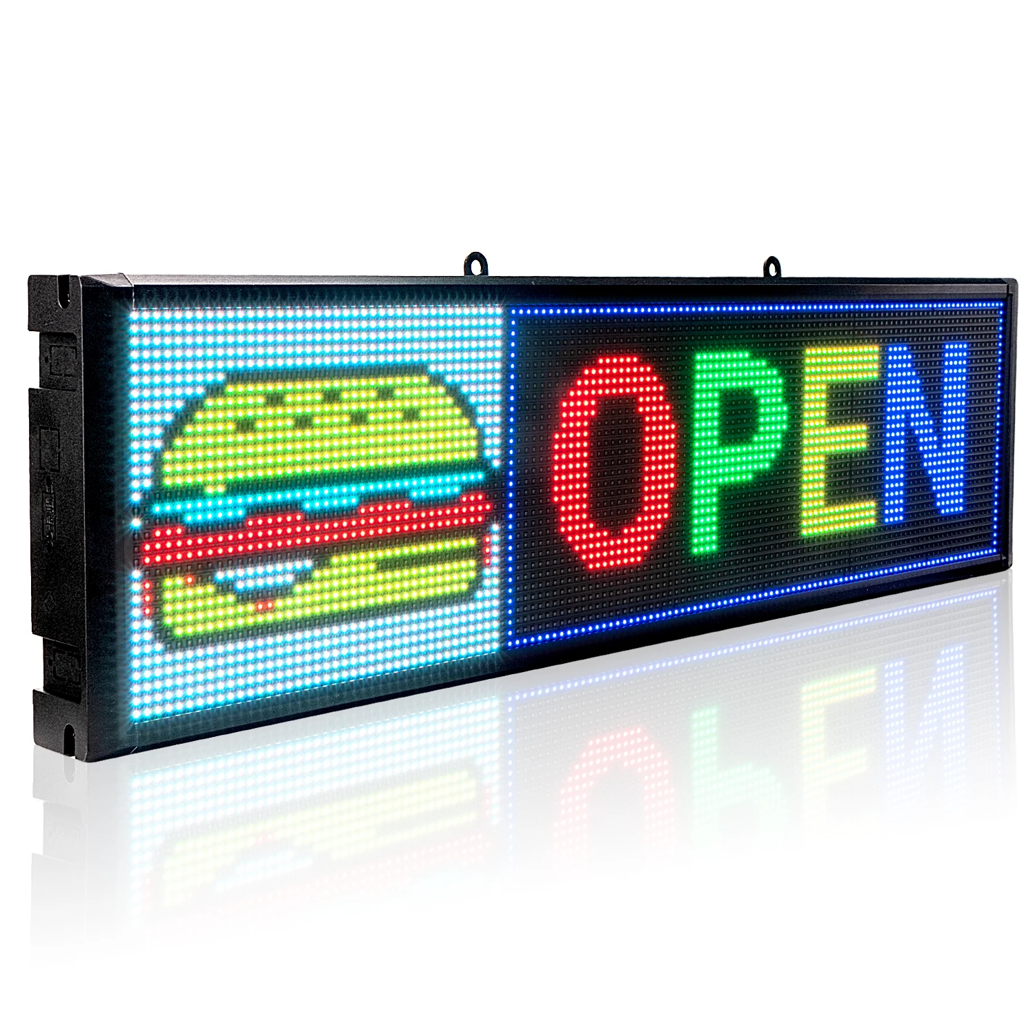 Светодиодная вывеска P5mm для помещений Smd RGB полноцветный модуль WiFi shopwindow