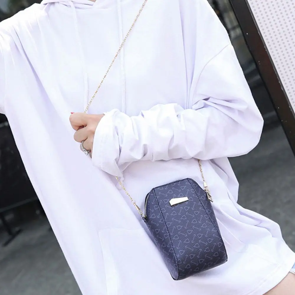 Милый чехол кошелек мобильный телефон сумка через плечо цветочный узор сумки