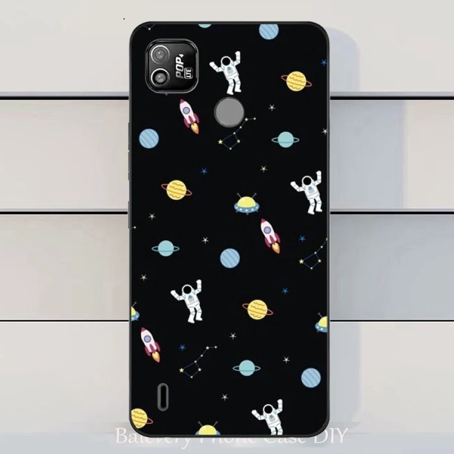 Силиконовый чехол для Tecno Pop 4 Pro