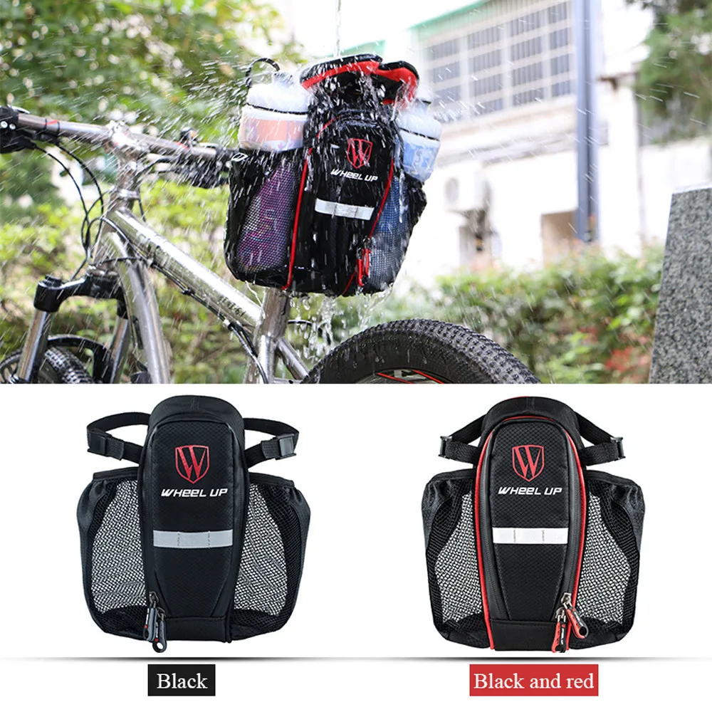 Сумка для велосипеда MTB сумка заднего хвоста можно положить две бутылки воды