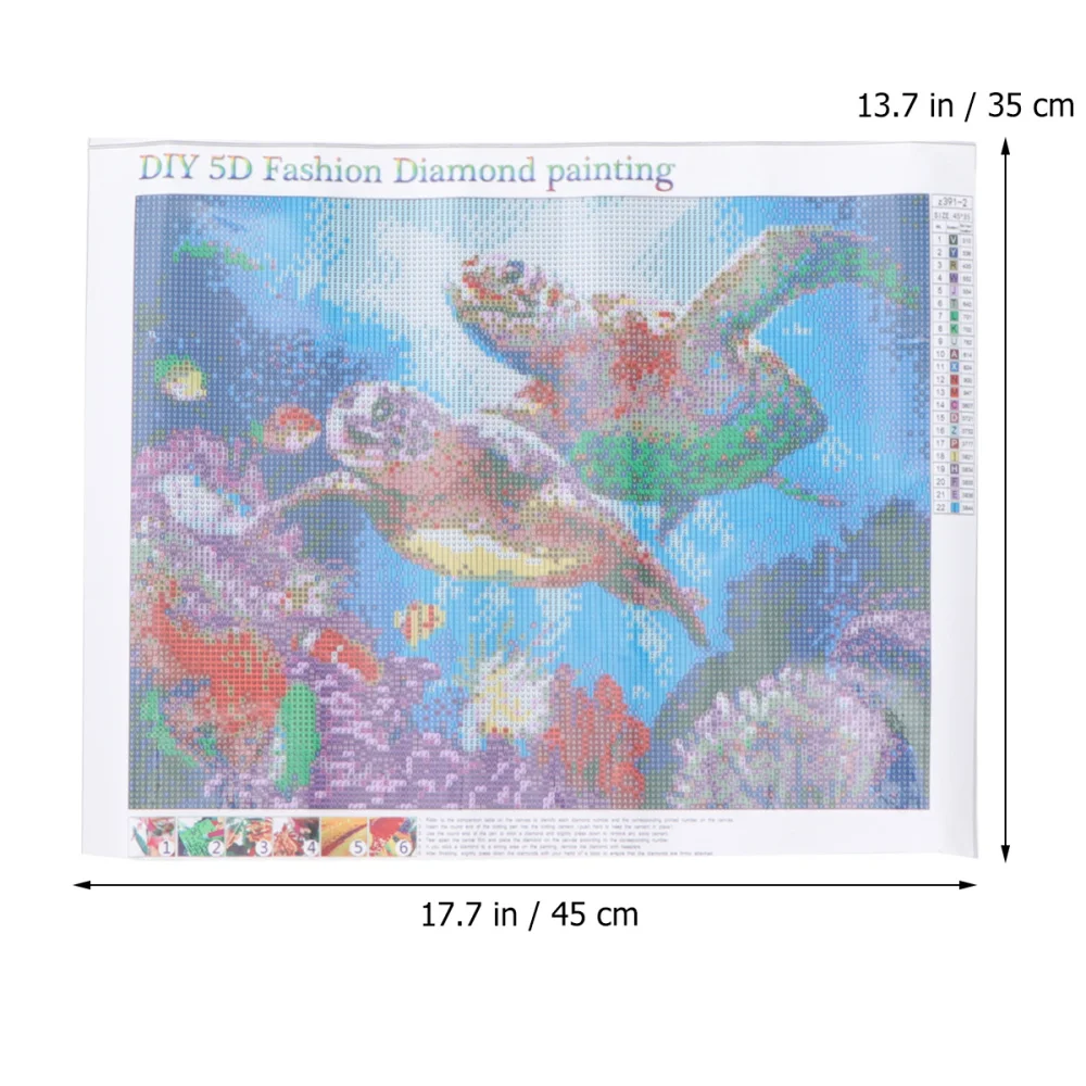 5D DIY Алмазная краска для рисования черепаха полная дрель вышивка картины