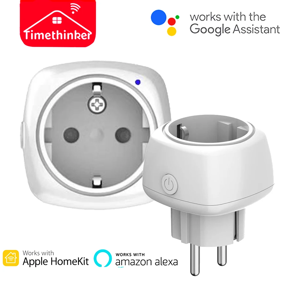 Умная розетка Timethinker для Apple Homekit умная с Wi Fi Alexa Google Home ЕС США голосовое управление