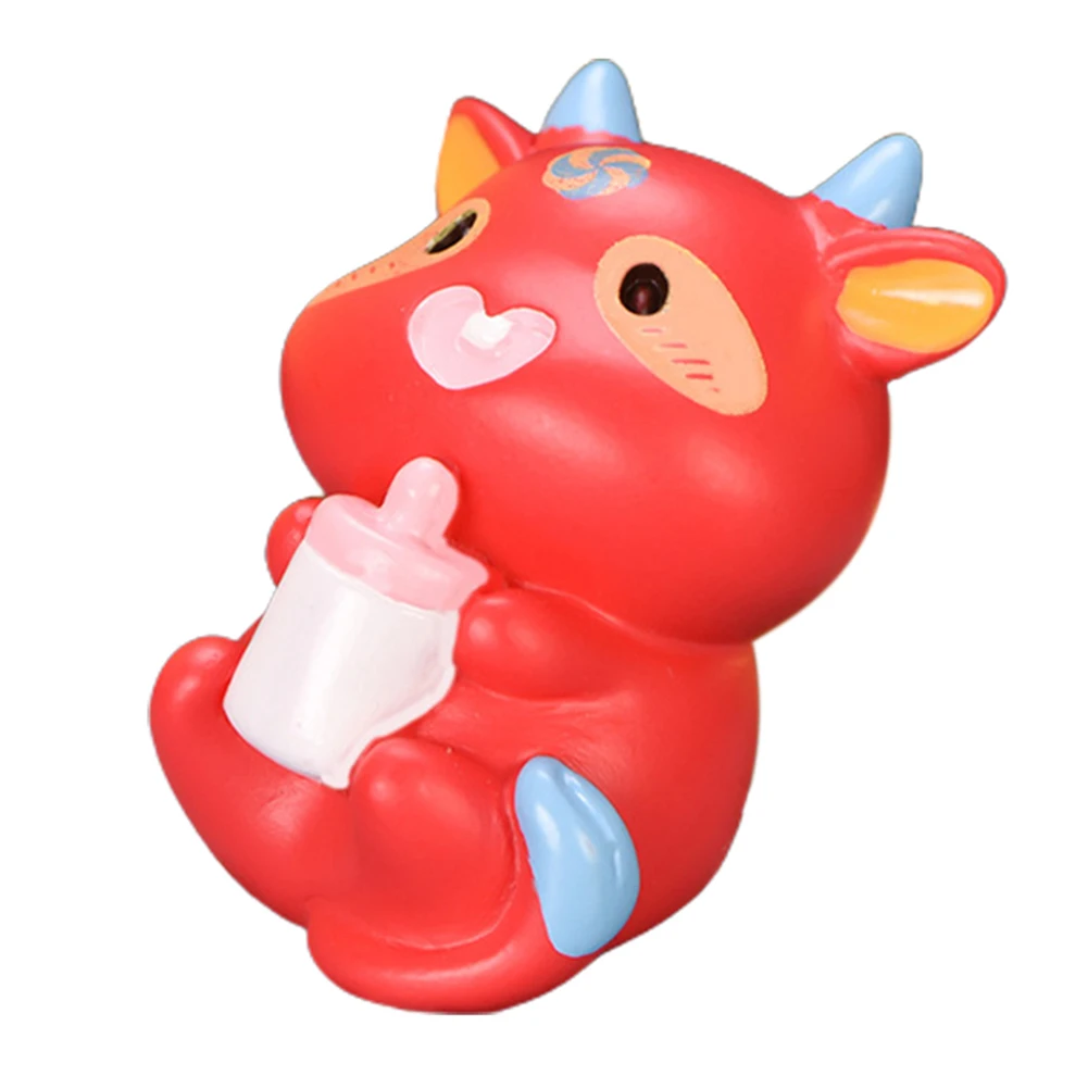 Мини Lucky Ox Buffalo полимерная МОДЕЛЬ украшение для сказочного сада микро Ландшафтный