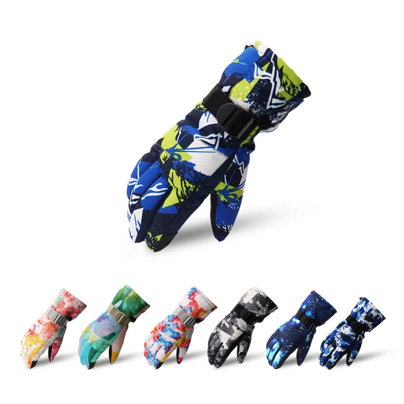 

Waterproof Winter Warm Gloves Men Ski Gloves Snowboard Gloves Motorcycle Riding Winter Touch Screen Snow Windstopper Glove