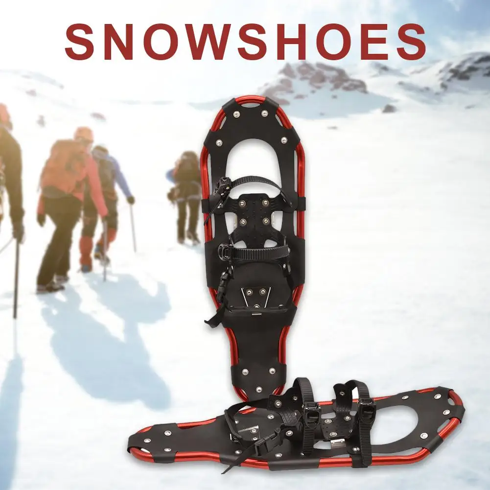 Уличная зимняя обувь алюминиевая регулируемая Сумка-тоут с ремешком для лыж