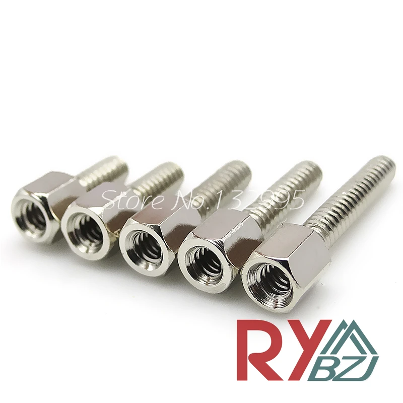 Латунь противостояние прокладка никелированный 4 # 40*5 + L длина (L)= 5 ~ 16 мм Высокое