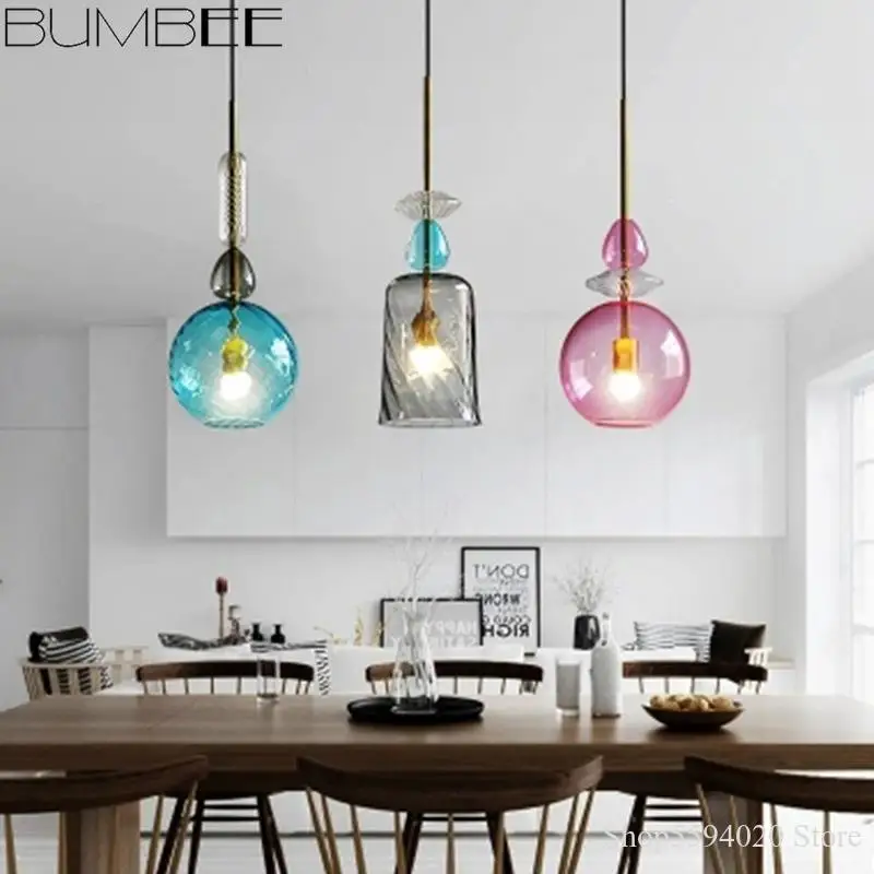Скандинавская лампа подвеска для ресторана бара|Подвесные светильники| |