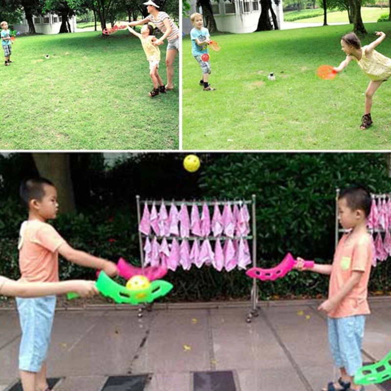 

Outdoor Sports Games Toys Children Throwing Catching Balls Set Parent-child Interactive Catch Ball Toy