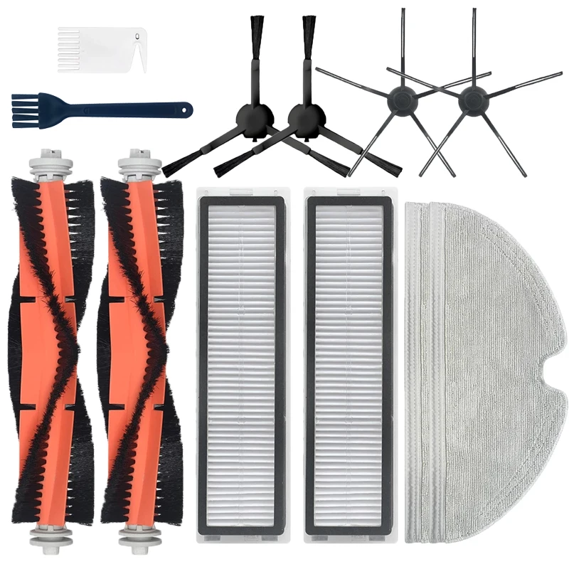 Main Brush Hepa Filter Accessories For Dreame Bot L10 Pro Robotic Vacuum Cleaner Mop Cloth Side Brush Spare Parts Replacement