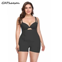 full body shapewear women slimming bodysuit underwear butt lifter push up waist reducer compression garment corset body shaping