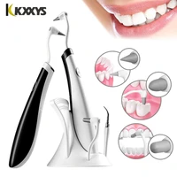 electric sonic dental calculus plaque remover tools scraper teeth 5 in 1 led stain polisher oral hygiene cleaning mouth mirror