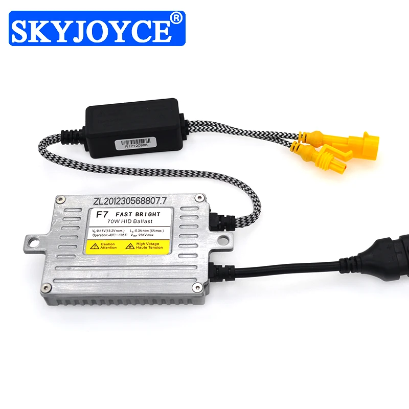 SKYJOYCE оптовая продажа 20 шт. 70W Быстрый Яркий HID тонкий балласт переменного тока 12V DLT