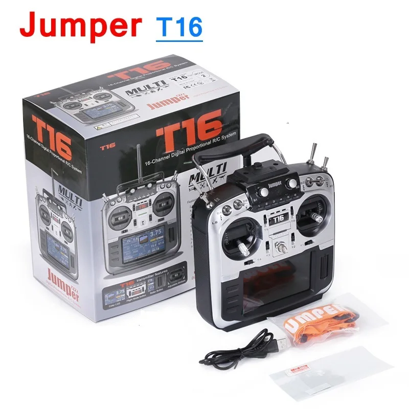Джемпер T16 PRO V2 2 4G 16CH с открытым исходным кодом поддержкой нескольких протоколов