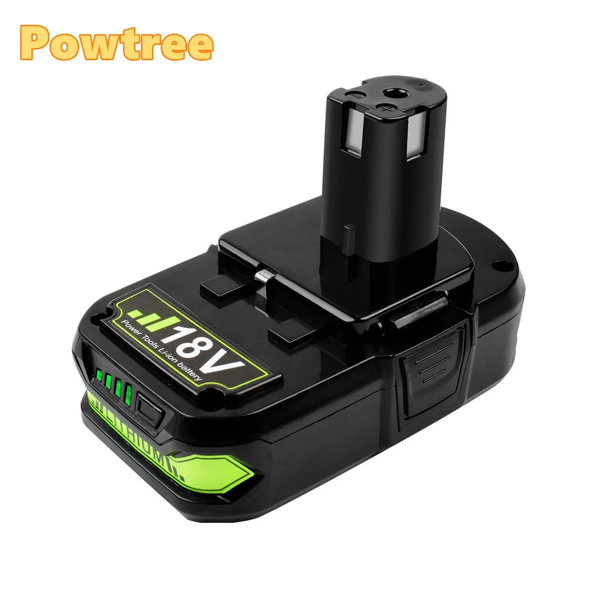 Сменная батарея Powtree 3000 мАч 18 в Ач P107 для Ryobi P104 P105 P102 P103 аккумуляторная