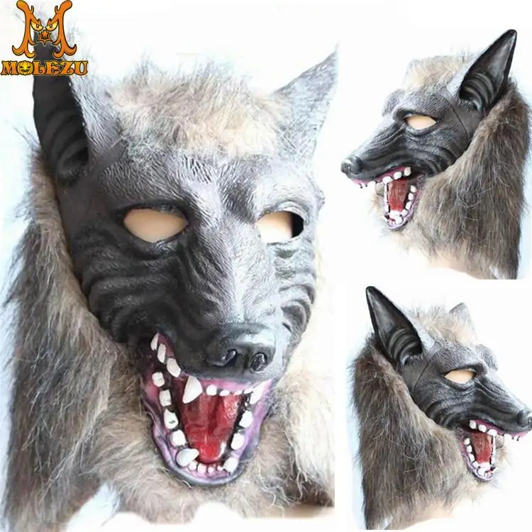 Molezu Новый Биохимический монстра маска на Хеллоуин Реалистичная латексная