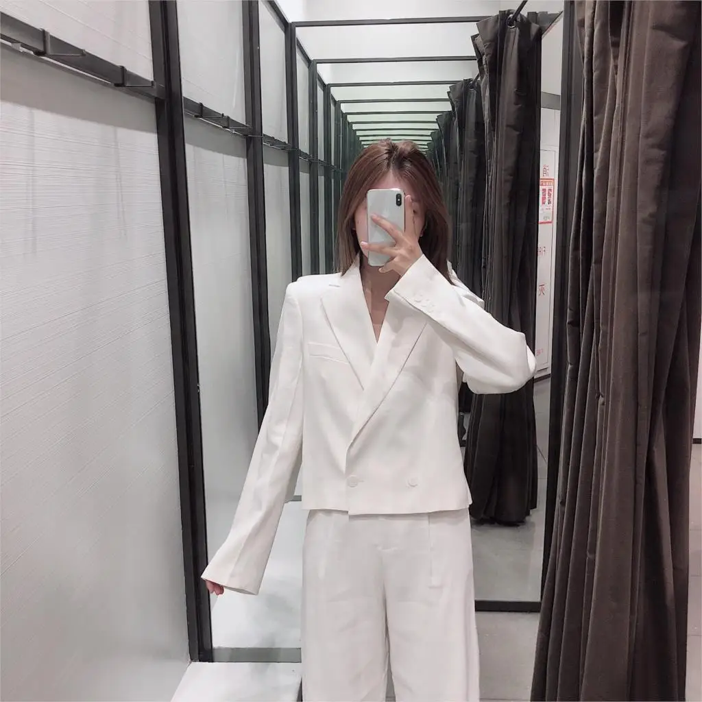 Осень 2019 новая &quotЖенская одежда пуговицы играть роль досуга костюм куртка 26648