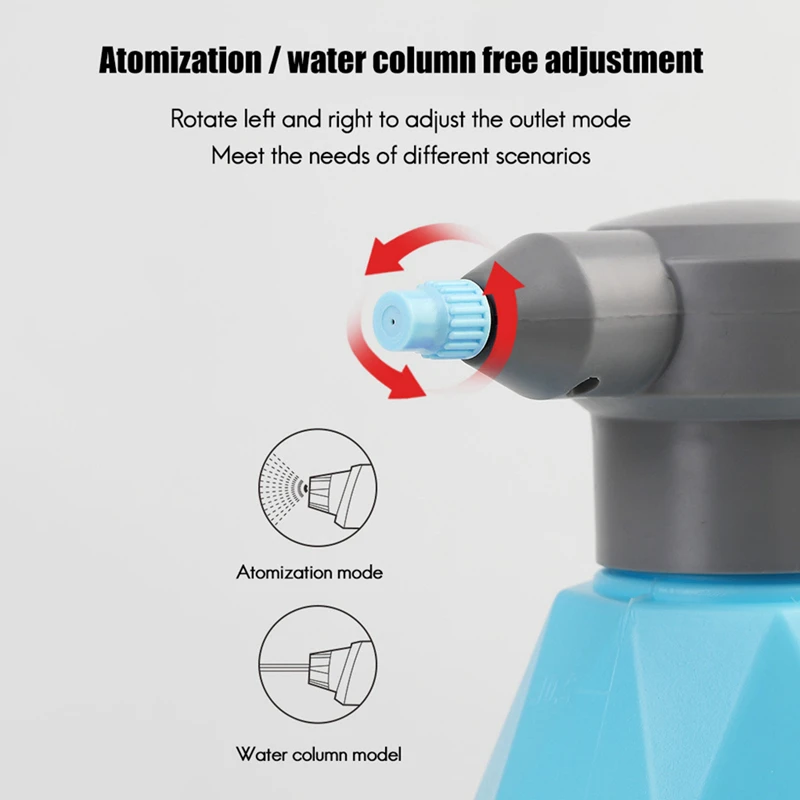 

2L Electric Watering Can USB Watering Can Household Watering Can Watering Can Gardening Disinfection Spray Can