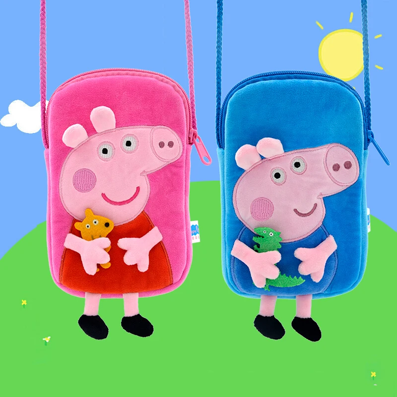 Милый Свинка Пеппа свинка Джордж мультяшный женский рюкзак для детского сада