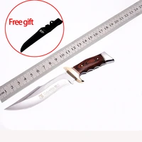 hunting straight blade knife tactical military combat knives hunting knife survival on field camping %e2%80%8bhand tool