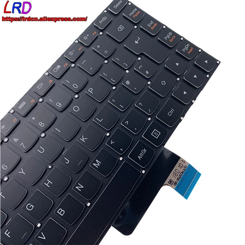 Новая Оригинальная английская клавиатура с подсветкой для ноутбука Lenovo Yoga 2 13