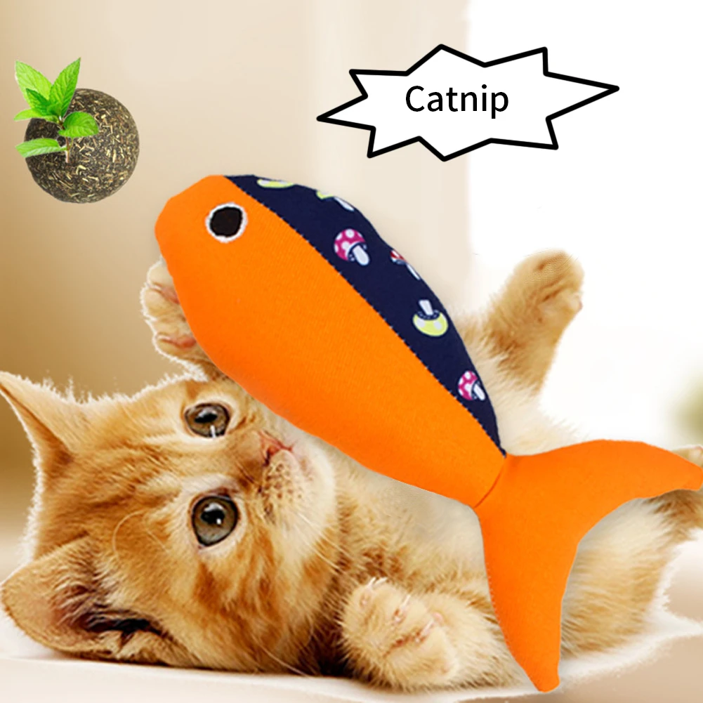 Кошка собака рыба моделирование хлопок ткань с кошачьими когтями вокал игрушка