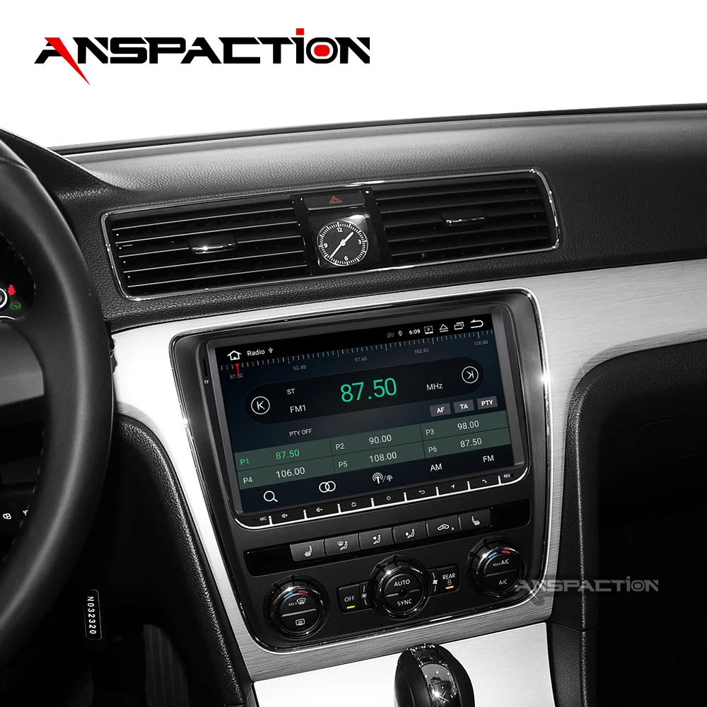 Anroid 9.0 Car Multimedia player DVD For VW/Volkswagen/Golf/Polo/Tiguan/Passat/b7/b6/SEAT/leon/Skoda/Octavia Radio GPS DAB | Автомобили и