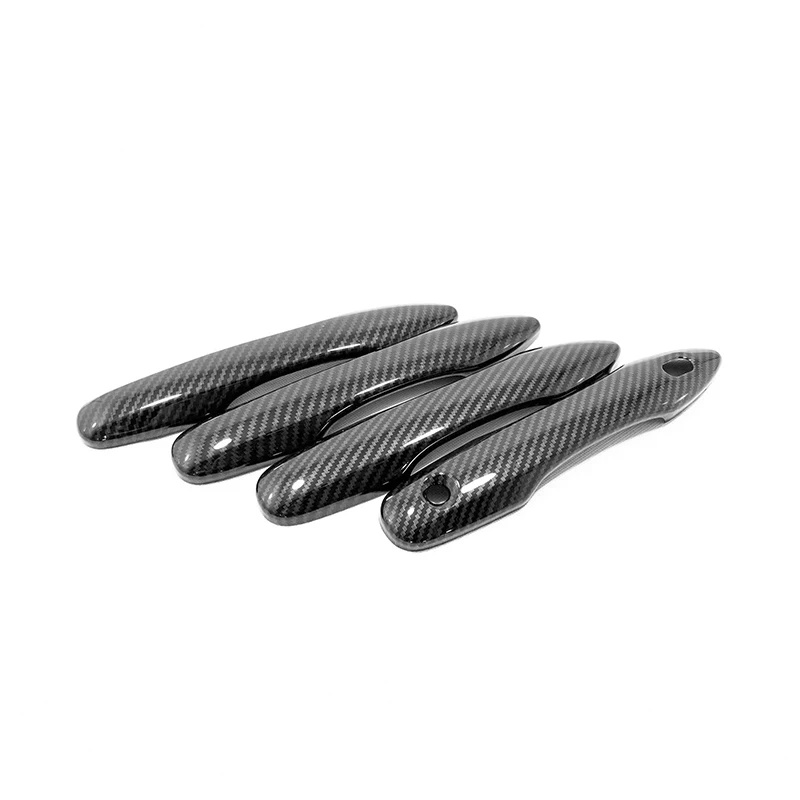 

Аксессуары для стайлинга автомобиля из АБС-углеродного волокна-крышка дверной ручки для Toyota Yaris 2020 2021