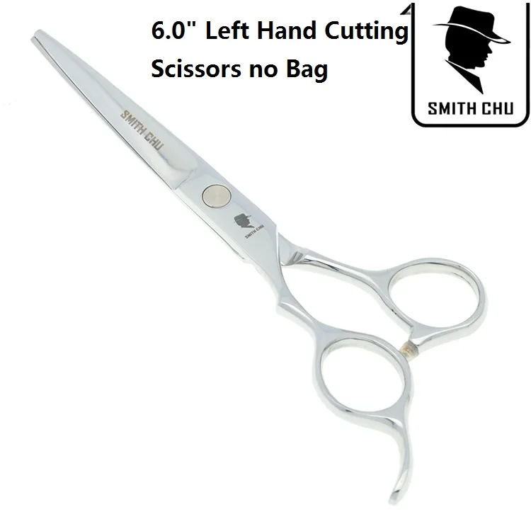 6,0 дюймов Smith Chu Salon ножницы для волос для левшей, Набор японских парикмахерских ножниц для стрижки и истончения, машинка для стрижки волос LZS0041 - Цвет: LZS0072 no bag 60