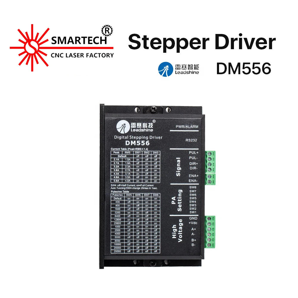 Leadshine шаговый двигатель для лазерный гравировальный станок с ЧПУ | Инструменты