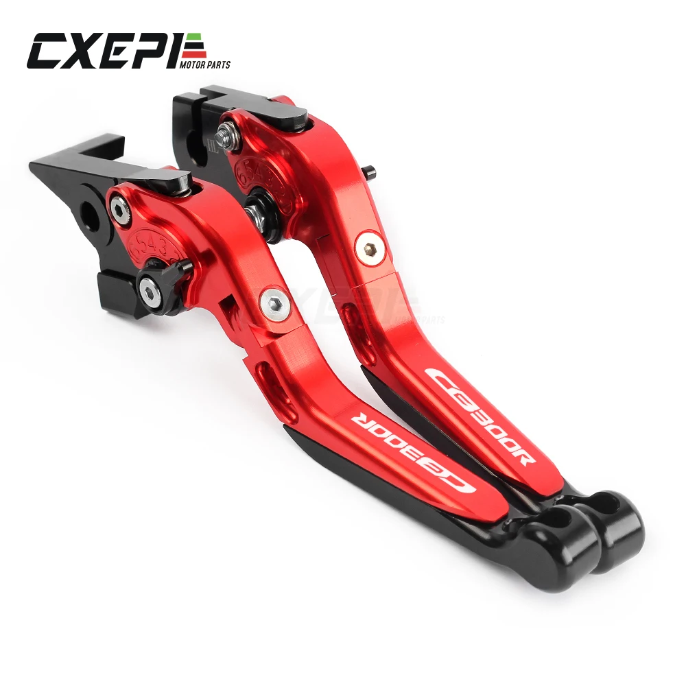 

High Quality With Laser Logo CNC Folding Extendable Motorcycle Brake Clutch Levers For HONDA CB300R CB 300R 2018-2019 lever