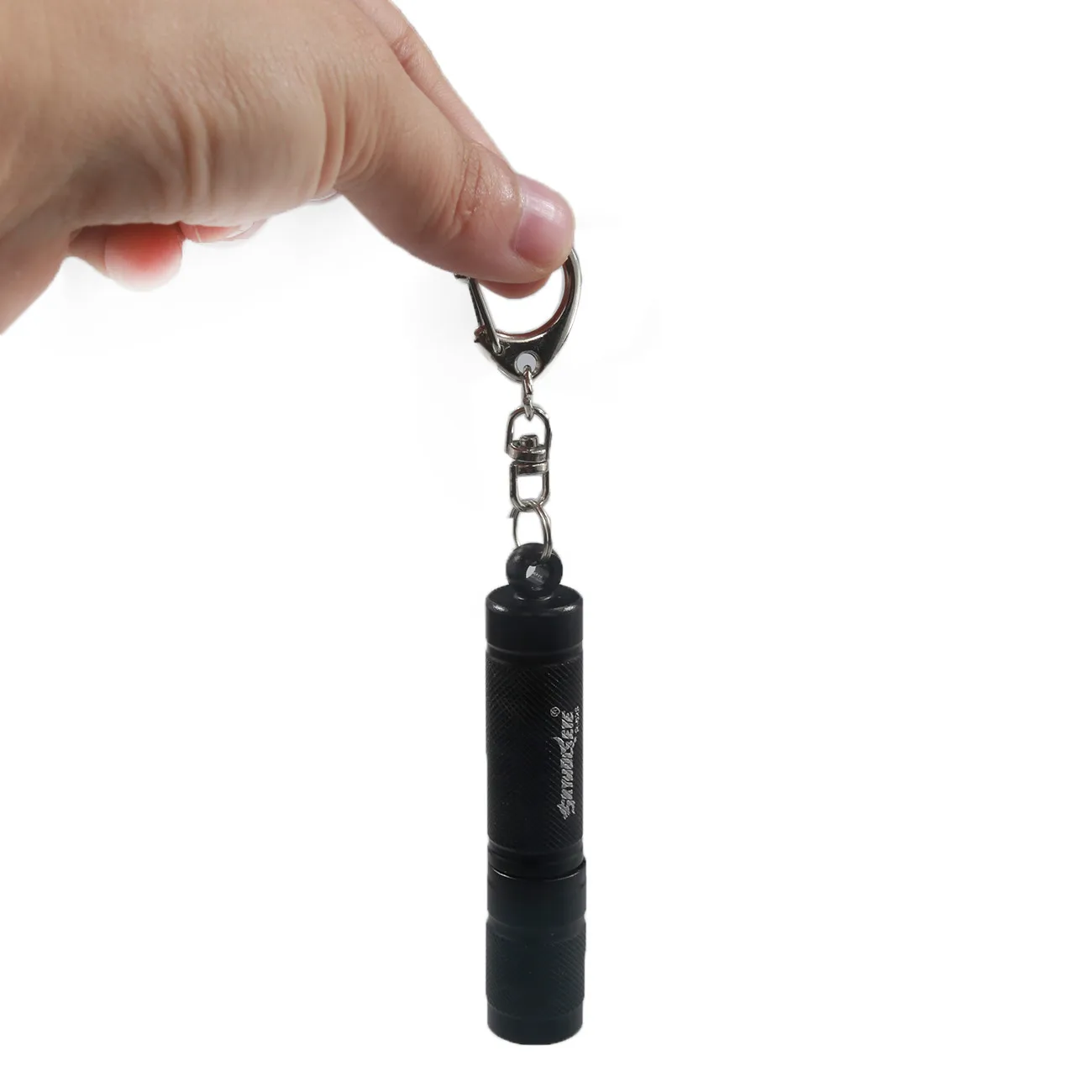 Мини фонарик XPE R3 1200 люмен алюминиевый фонарь с застежкой цепочкой ААА онарик из