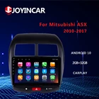 Автомобильное радио, мультимедийный видеоплеер, GPS-навигатор, 2 din, Wi-Fi, Android 9,1 10 для Mitsubishi ASX 2010 2011 - 2017