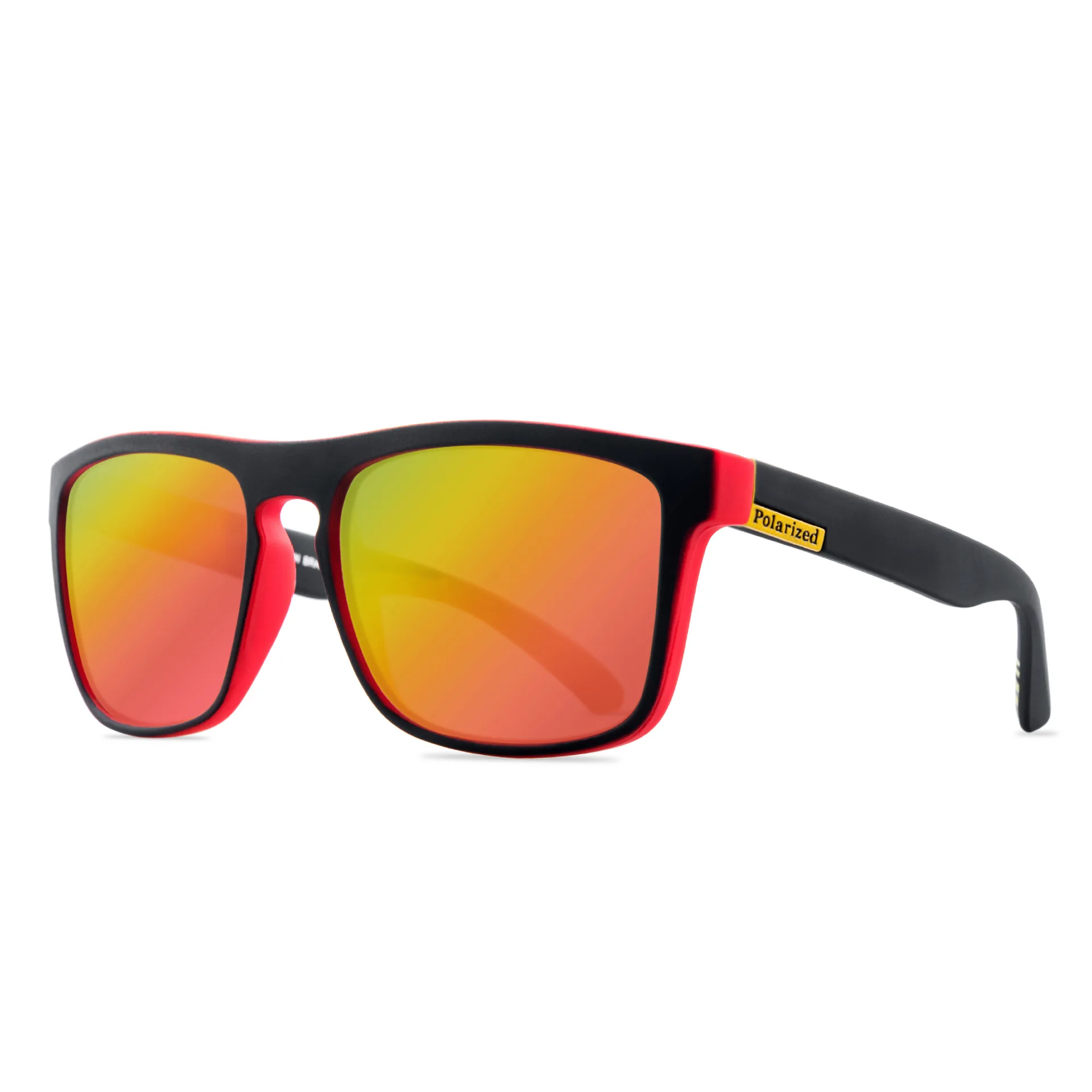 

Men's Fashion Square Polarized Sunglasses Cycling Sports Sunglasses Anti-UV Driving Mirror Luxury Brand Sunshade Glasses