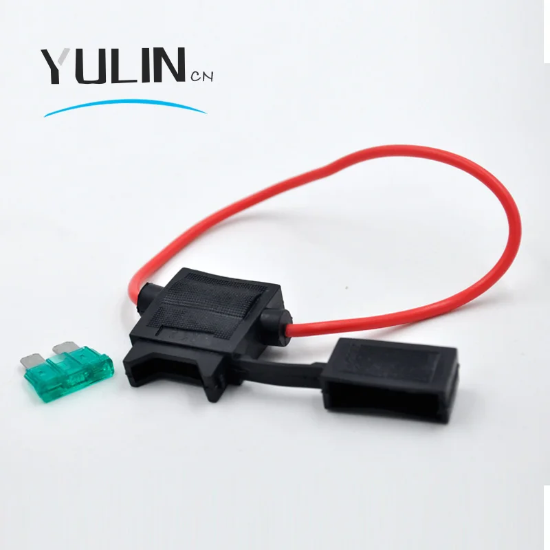 1 шт. водонепроницаемый авто встроенный средний в линии держатель предохранителя